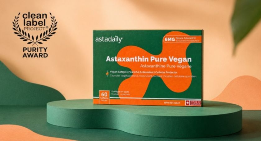 Astadaily Becomes First Astaxanthin Supplement to Receive Clean Label Project Purity Award